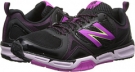 Black/Purple New Balance WX797v3 for Women (Size 10)