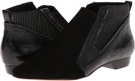 Black Suede/Black Deep Cut Croco Embossed Leather 10 Crosby Derek Lam Alegra for Women (Size 9.5)