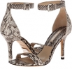 Natural Palladium Genuine Snake Michael Kors Collection Natasia for Women (Size 5.5)