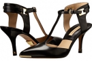 Black 18K Smooth Calf Michael Kors Collection Silvia for Women (Size 9.5)