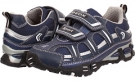 Navy/Silver 1 Geox Kids Jr Light Eclipse for Kids (Size 10.5)