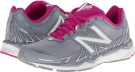 Silver/Pink New Balance W1490v1 for Women (Size 5.5)