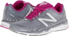 Silver/Pink New Balance W1490v1 for Women (Size 10)