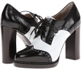 Black/Optic White Palladium Spazzolato Michael Kors Collection Makayla Runway for Women (Size 8.5)