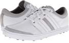 Running White/Running White/Light Scarlet adidas Golf adicross Gripmore for Men (Size 8.5)