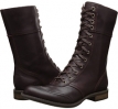 Dark Burgundy Timberland Earthkeepers Savin Hill Mid Zip Toe-Cap Boot for Women (Size 6.5)