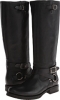 Black Calf Shine Frye Veronica Criss Cross Tall for Women (Size 6)