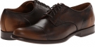 Cognac Soft Antique Frye Phillip Cap Oxford for Men (Size 8)