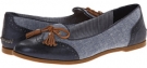 Navy/Midnight Oxford Cloth Sperry Top-Sider Harper for Women (Size 8.5)