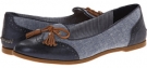 Navy/Midnight Oxford Cloth Sperry Top-Sider Harper for Women (Size 9)