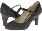 Herringbone Fabric/Black Shiny Naturalizer Orianne for Women (Size 8.5)