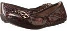 Brown Printed Snake/Shiny Naturalizer Uri for Women (Size 4.5)