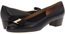 Bleu Menphis Calf Salvatore Ferragamo Vara for Women (Size 5)