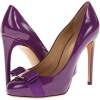 Grape Patent Salvatore Ferragamo Rilly for Women (Size 8.5)