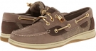 Griege/Gold Metallic Linen Sperry Top-Sider Ivyfish for Women (Size 5)