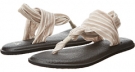 Tan/Natural Stripes Sanuk Yoga Sling 2 Prints for Women (Size 5)