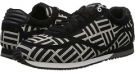 Geometric Pattern Fabric Low-Top Sneaker Men's 9