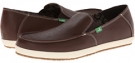 Dark Brown Sanuk Casa Deluxe for Men (Size 8)