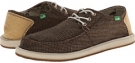 Brown Sanuk Drewby Dropout for Men (Size 10)