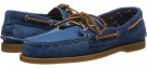 Blue Sperry Top-Sider A/O Burnished Canvas for Men (Size 8.5)