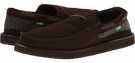 Brown Sanuk Skipjack Hookie for Men (Size 7)