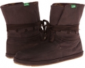 Dark Brown Sanuk Soulshine Sally for Women (Size 8)