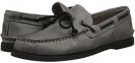 Grey Leather Sperry Top-Sider A/O 1-Eye Leather for Men (Size 7.5)