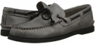 Grey Leather Sperry Top-Sider A/O 1-Eye Leather for Men (Size 12)