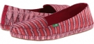 Cerise Multi Sanuk Folklore for Women (Size 7)