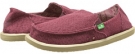 Burgundy Sanuk Donna Paige for Women (Size 7)