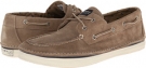 Taupe Suede Sperry Top-Sider Cruz 2-Eye Suede for Men (Size 13)
