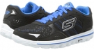 Black SKECHERS Performance GO Walk 2 Flash for Men (Size 6.5)