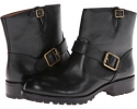 Black Marc by Marc Jacobs Buckle Moto Boot for Women (Size 6)