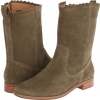 Olive Suede Jack Rogers Carly Suede for Women (Size 6.5)