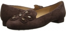 Dark Taupe Suede/Mtch Embroidery/Taupe Stones Sesto Meucci Kloris for Women (Size 5.5)