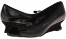 Black Nappa/Black Suede/Black Elastic Vaneli Brendy for Women (Size 6.5)