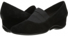 Black Nival Suede/Mtch Elastic Vaneli Chiara for Women (Size 4.5)