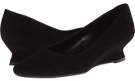 Black Suede Vaneli Kael for Women (Size 5)