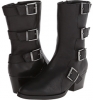 Black Laredo Calf/Ant Gunmetl Buckle Vaneli Rhun for Women (Size 10.5)