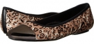 Snow Leo Hair Calf/Blk Elastic/Gunmetl Tip Vaneli Scooby for Women (Size 9.5)