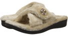 Taupe VIONIC with Orthaheel Technology Relax Luxe Slipper for Women (Size 8)