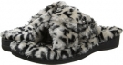 Grey Leopard VIONIC with Orthaheel Technology Relax Luxe Slipper for Women (Size 12)