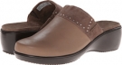 Taupe VIONIC with Orthaheel Technology Esme Slide On Clog for Women (Size 11)