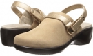 Khaki VIONIC with Orthaheel Technology Adelaide Convertible Clog for Women (Size 9)