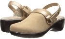 Khaki VIONIC with Orthaheel Technology Adelaide Convertible Clog for Women (Size 7)