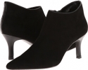 Black Suede/Black Nappa Vaneli Zelig for Women (Size 8)