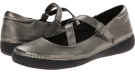 Pewter VIONIC with Orthaheel Technology Judith Flat Mary Jane for Women (Size 8.5)