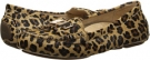 Tan Leopard VIONIC with Orthaheel Technology Sydney Flat Driver for Women (Size 9.5)