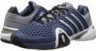 Collegiate Navy/Silver Metallic/Black adidas Barricade 8+ for Men (Size 13)