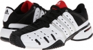 Core White/Iron/Black adidas Barricade V Classic for Men (Size 13)